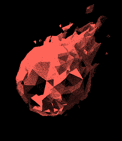 Lava flame graphic